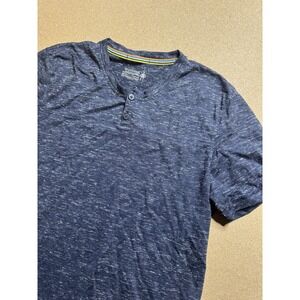 SmartWool Polo Shirt Mens Medium‎ Merino Wool Hemp Blend Outdoor Golf Preppy 150